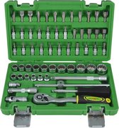 JBM Tools | SET VAN DOPPEN MET 12-KANTE KOPPEN 3/8", 59-DELIG