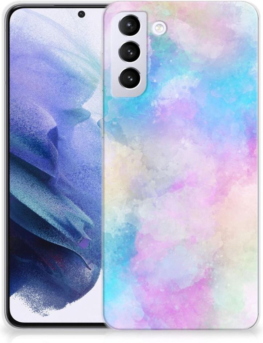 Hoesje maken Samsung Galaxy S21 Plus Watercolor Light