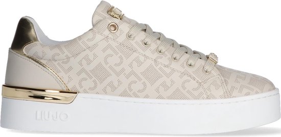 Liu Jo Dames Lage sneakers Silvia 32 - Beige - Maat 37 | bol.com