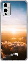 6F hoesje - geschikt voor OnePlus 9 -  Transparant TPU Case - Cloud Sunset #ffffff