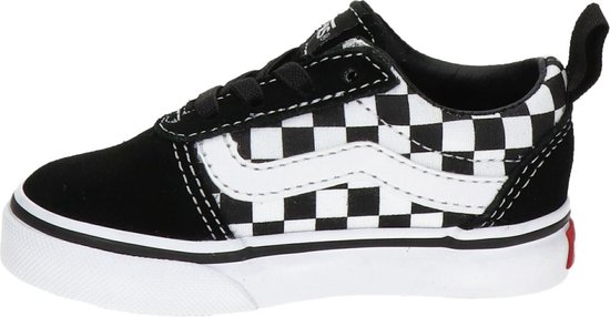 Vans TD Ward Slip-On Checkered Sneakers - Black/True White - Maat 23.5 - Vans