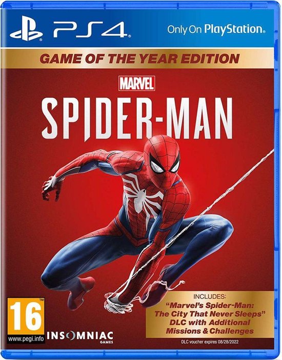 progressief geweer Vlieger Marvel's Spider-Man - Game of the Year edition - PS4 | Games | bol.com
