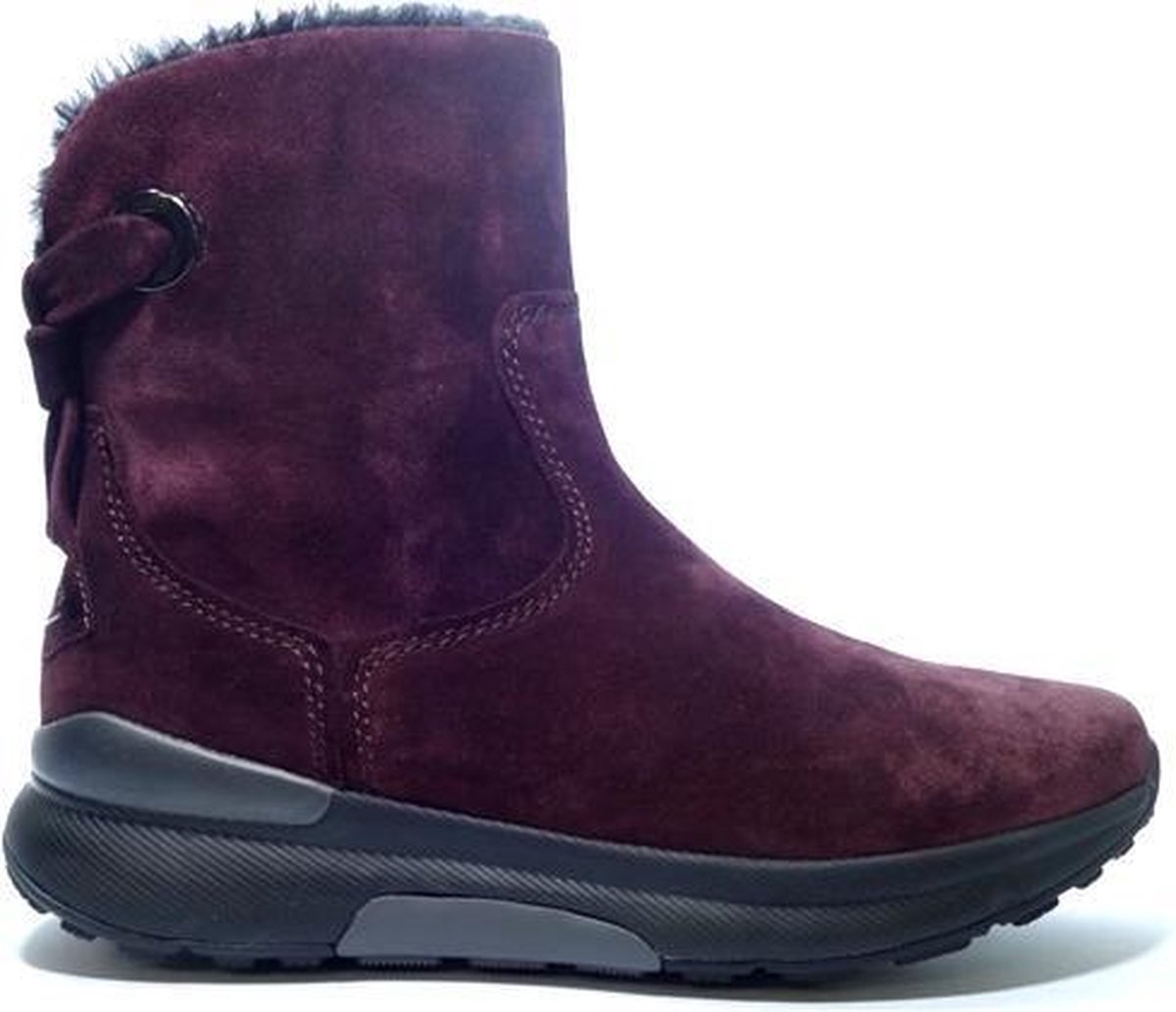 Gabor Rolling Soft 36.802.48 Korte Laars Bordo - Schoenen.nl