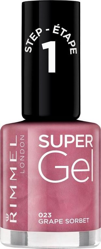 Foto: Rimmel london supergel nailpolish grape sorbet pink