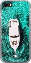 6F hoesje - geschikt voor iPhone 8 - Transparant TPU Case - Yacht Life #ffffff