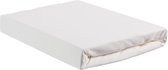 Beddinghouse hoeslaken -  Percale katoen - Tweepersoons - 140x210/220 cm - White