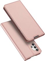Dux Ducis - Pro Serie Slim wallet hoes - Geschikt voor Samsung Galaxy A32 5G - Rose Goud