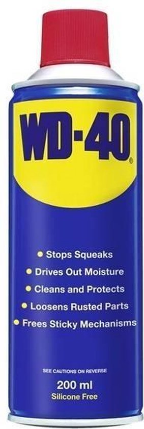 WD40 Spray. Bus met 200 ml Multispray