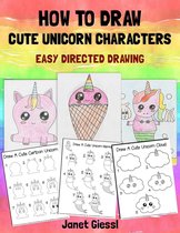 Easy Directed Drawing - How To Draw Cute Unicorn Characters