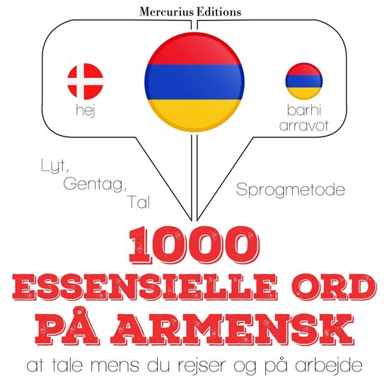 1000 essentielle ord på armensk - cover
