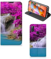 Telefoonhoesje Geschikt voor Samsung Galaxy M11 | A11 Wallet Bookcase Waterval