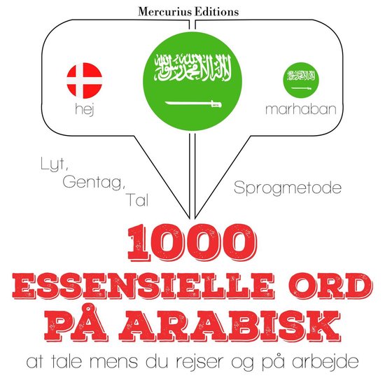 1000 essentielle ord på arabisk - cover