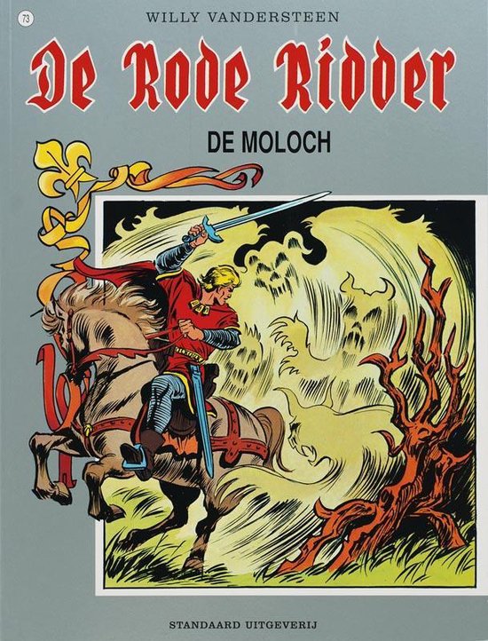 Cover van het boek 'De rode ridder / 73 De moloch' van Willy Vandersteen