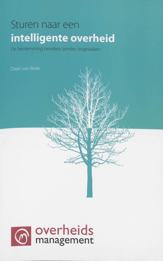 Cover van het boek 'Sturen naar een intelligente overheid' van Daan van Beek