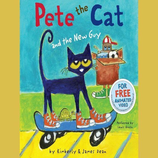 Pete the Cat and the New Guy - cover