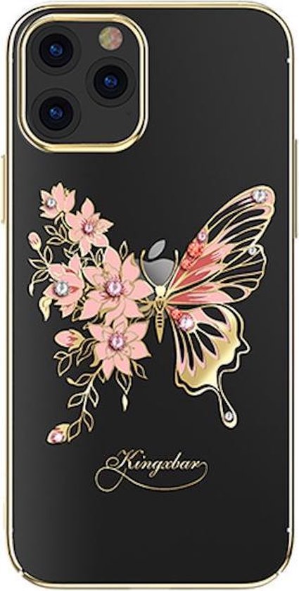 invoeren Chaise longue Banzai Butterfly BackCover met Swarovski® Crystals - Hoesje - Telefoonhoesje -  iPhone 12 Pro... | bol.com