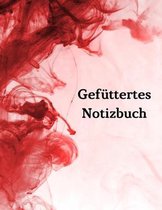 Gefuttertes Notizbuch