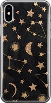 iPhone XS Max hoesje siliconen - Counting the stars | Apple iPhone Xs Max case | TPU backcover transparant