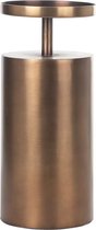 Kandelaar rond goud metaal medium (r-000SP39247)