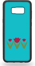 Tulpen liefde telefoonhoesje - Samsung Galaxy S8+