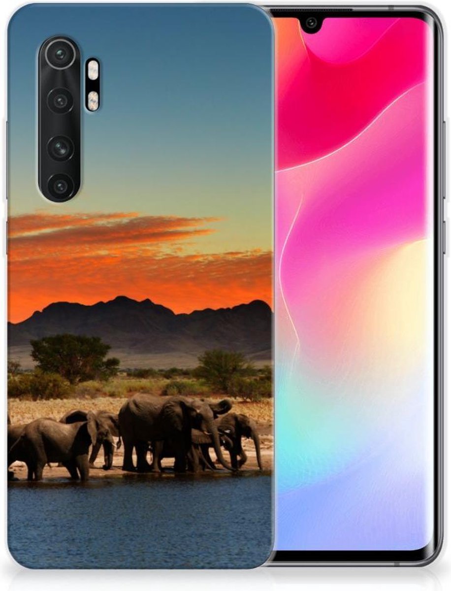 Xiaomi Mi Note 10 Lite TPU Hoesje Olifanten