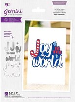 Gemini Expressions layered snijmal - Joy To The World