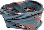 tinymoon Unisex Sjaal – colsjaal – Lazy Luiaard – Dusty Mint – Maat 6 maanden tot 10 jaar