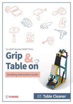 Grip & Table On Building Instruction Guide for LEGO® Education SPIKE™ Prime - SPIKE™ Prime 07. Table Cleaner Building Instruction Guide