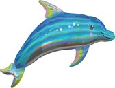 Ballon Amscan Dolphin 73 X 68 Cm Blauw