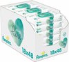 Pampers Aqua Pure Billendoekjes - 864 stuks