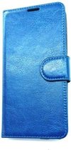 Samsung Galaxy A3 2017 Donker Blauw Portemonnee Wallet Case – TPU  hoesje met pasjes Flip Cover | 2x Gratis A3-2017 Tempered Glass Screenpotrector met Cleaning set |Boek  beschermend Telefoonhoesje