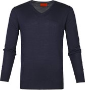 Suitable Merino Pullover Aron Navy - maat M