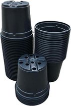 Pot d'élevage noir - Ø10,5cm, hauteur 9cm (50 pièces)