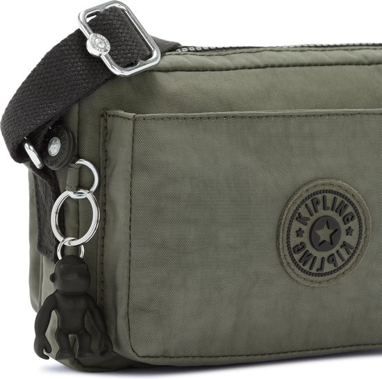 kipling Sac à épaule bandoulière Basic Abanu Crossbody Green Moss Vert