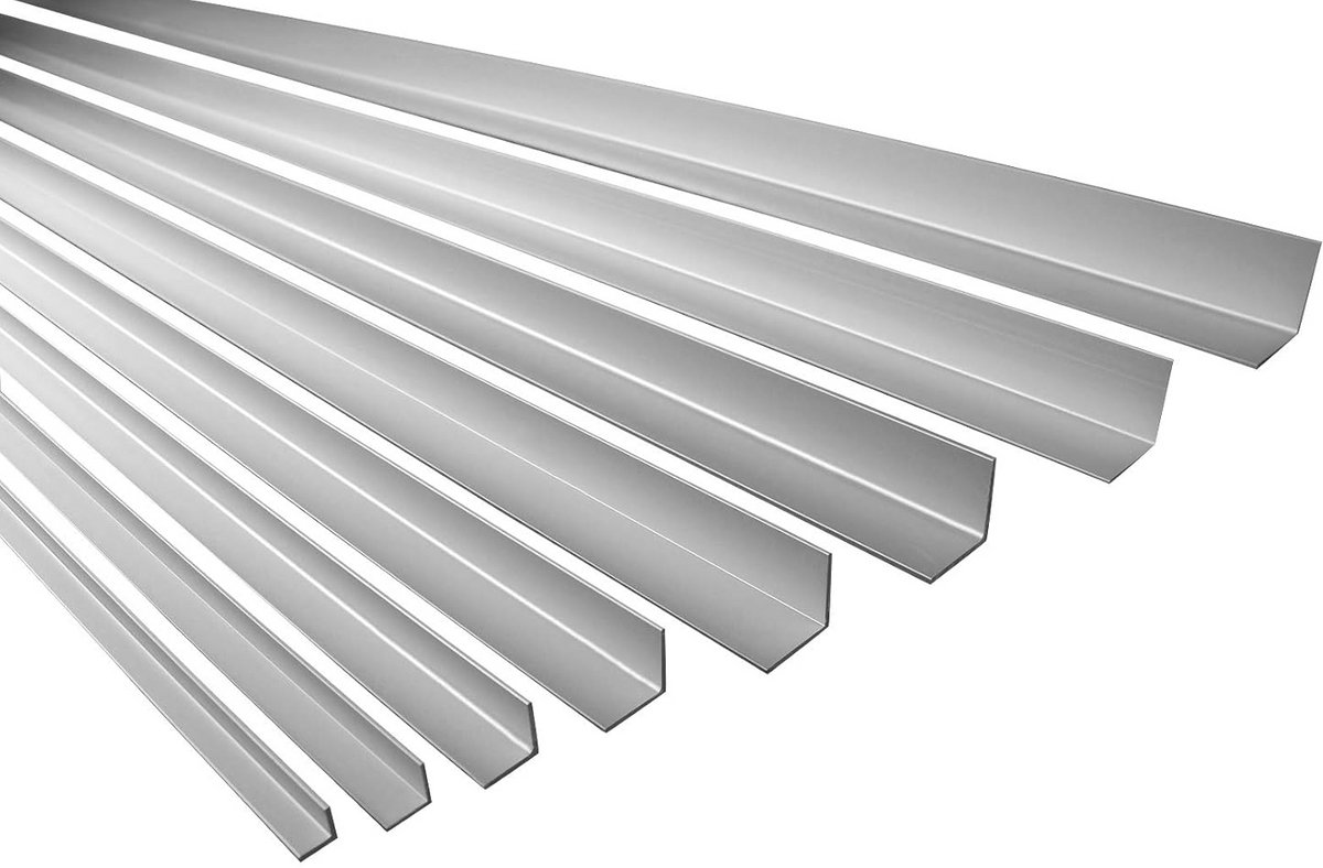 Hoekprofiel 2 meter van geanodiseerd aluminium - perfect voor randafwerking
