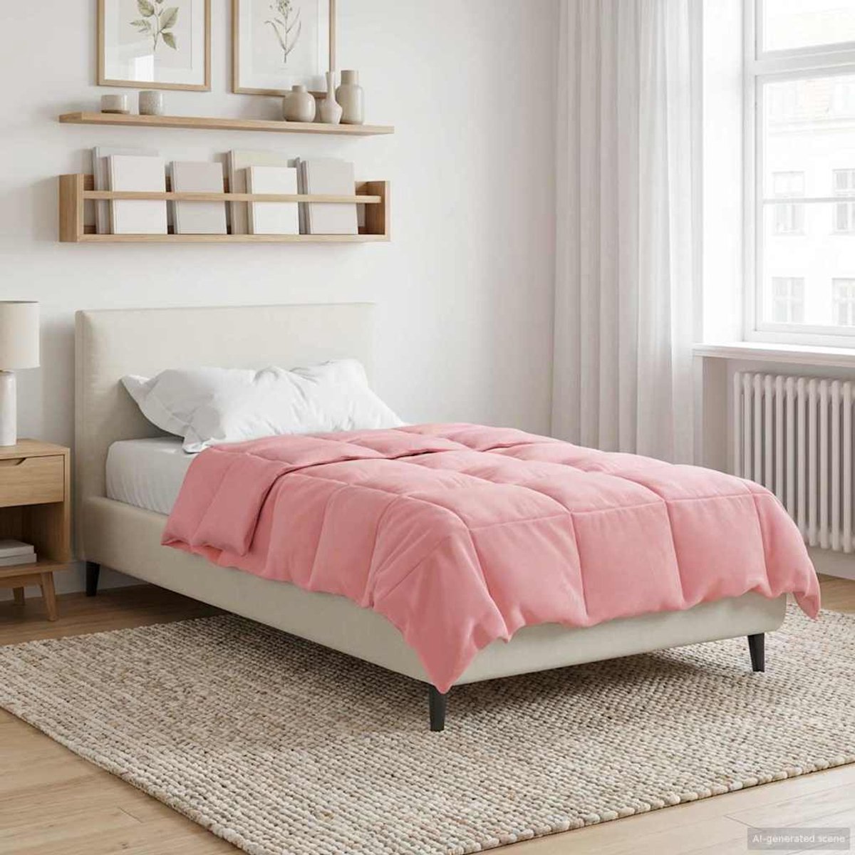 vidaXL - Winter - Duvet - 155 - x - 220 - cm - Winter - Microvezel - (100% - polyester) thumbnail 2
