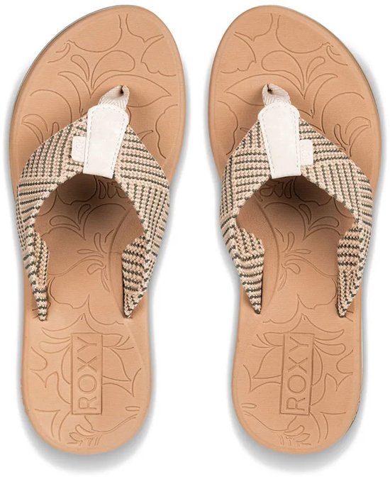 Rubber Roxy Slippers Roxy Colbee Hi Slippers Beige EU 41 Vrouw | bol