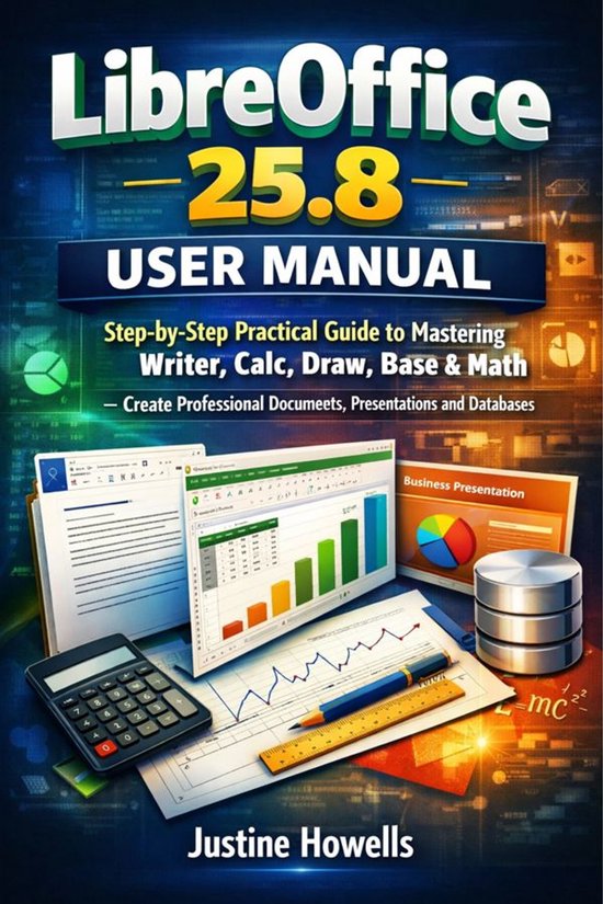 LibreOffice 25.8 User Manual (ebook), Justine Howells | 9783695240661 ...