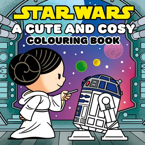 Star Wars: A Cute and Cosy Colouring Book - cover