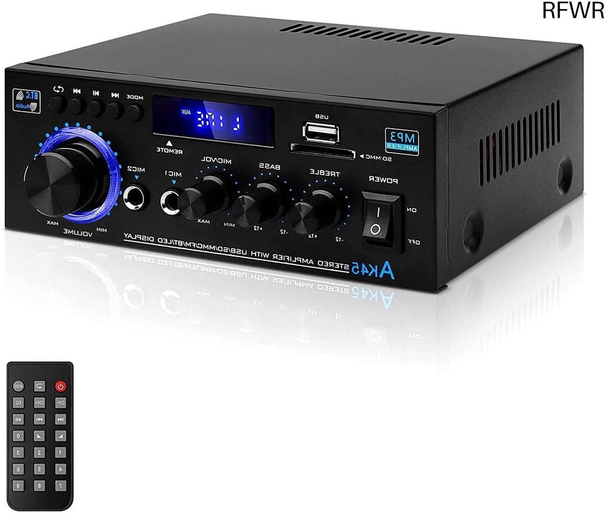Audio Versterker - Stereo Versterker - Amplifier- Complete Set - Geluid