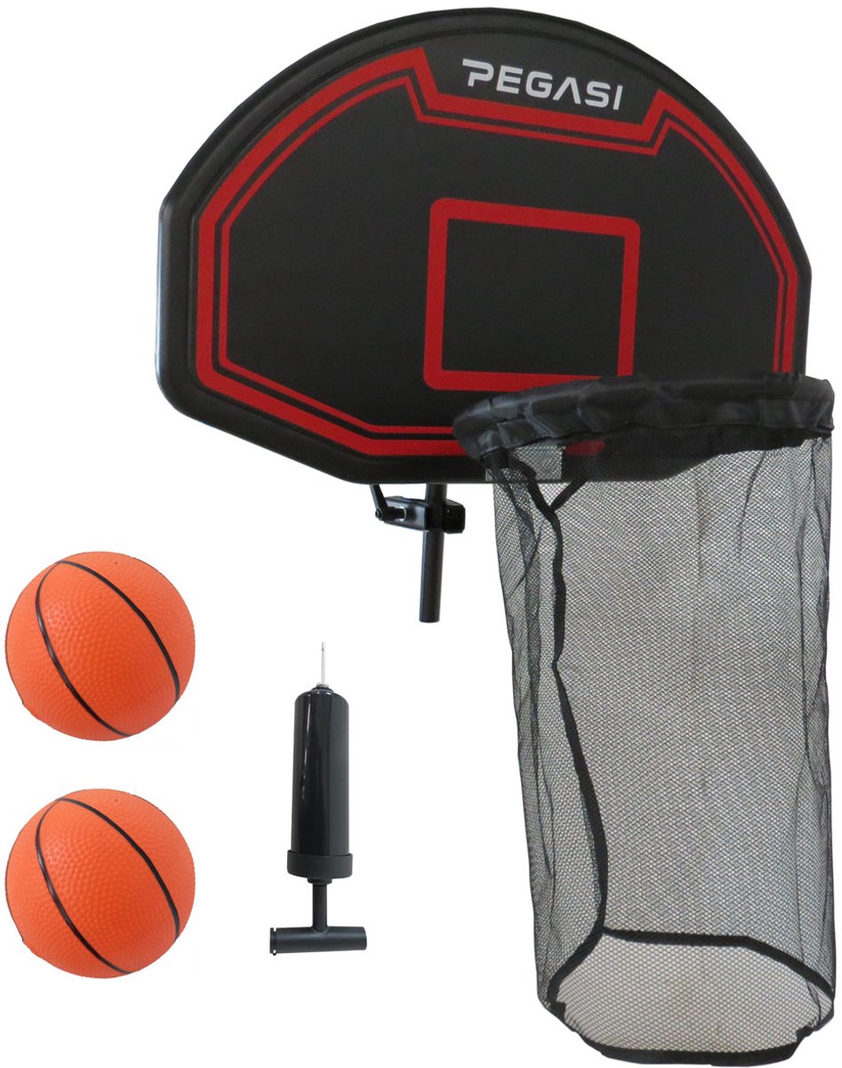 Pegasi basketbalbord trampoline 75x45cm