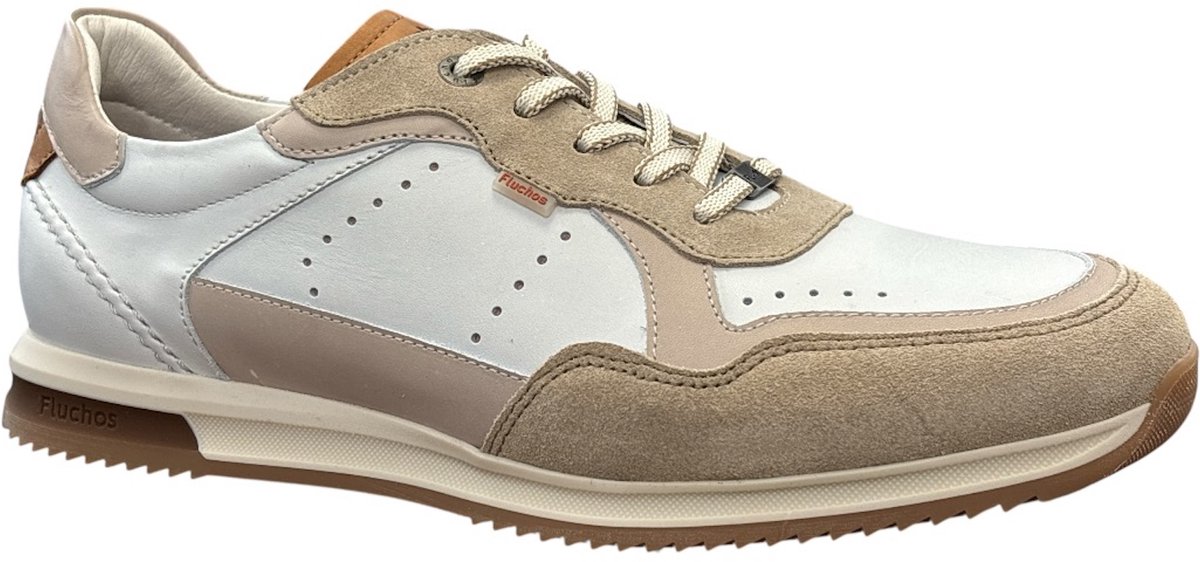 Fluchos Sneaker Offwhite/Beige - Maat 44