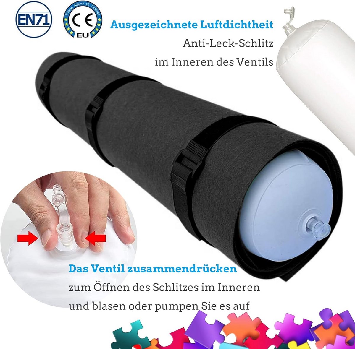 Puzzeltafel - Puzzelmat - Puzzelmap - Puzzelbord - Educatie — cadeau in Spellen & Speelgoed - foto 7