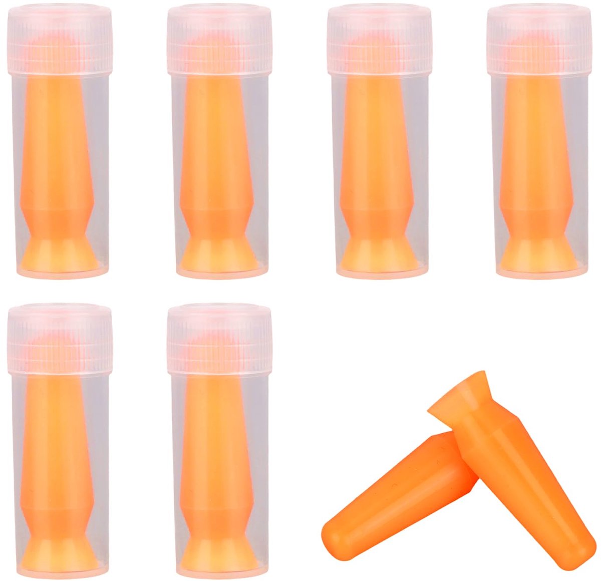 Sclerale Lens Inserter Tool - 8 Stuks met Beschermdozen - Zachte Siliconen Zuiger