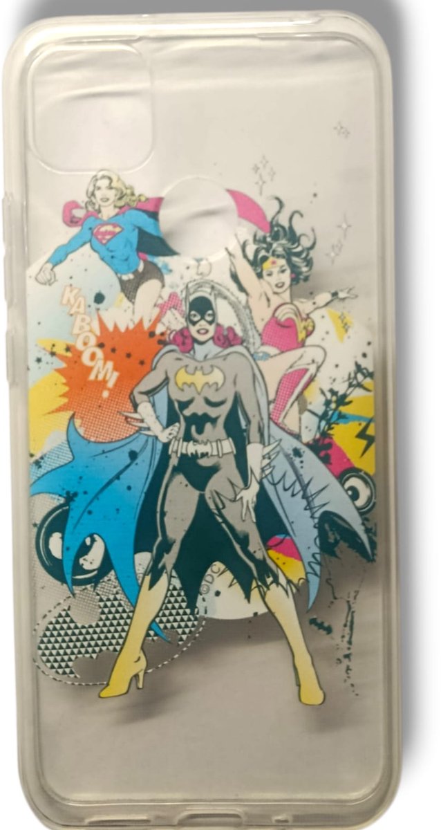 Telefoonhoesje - Backcover -XIAOMI REDMI 9C - SUPER GIRLS - MARVEL DC