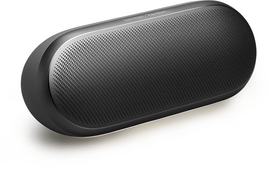 Harman Kardon Luna 2 Bluetooth speaker draadloos draagbaar IP67 waterdicht met bas en sfeerverlichting zwart