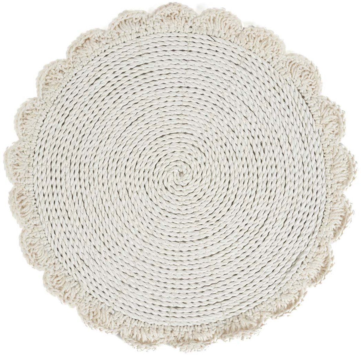 The Macrame Marriage Placemat - Natural