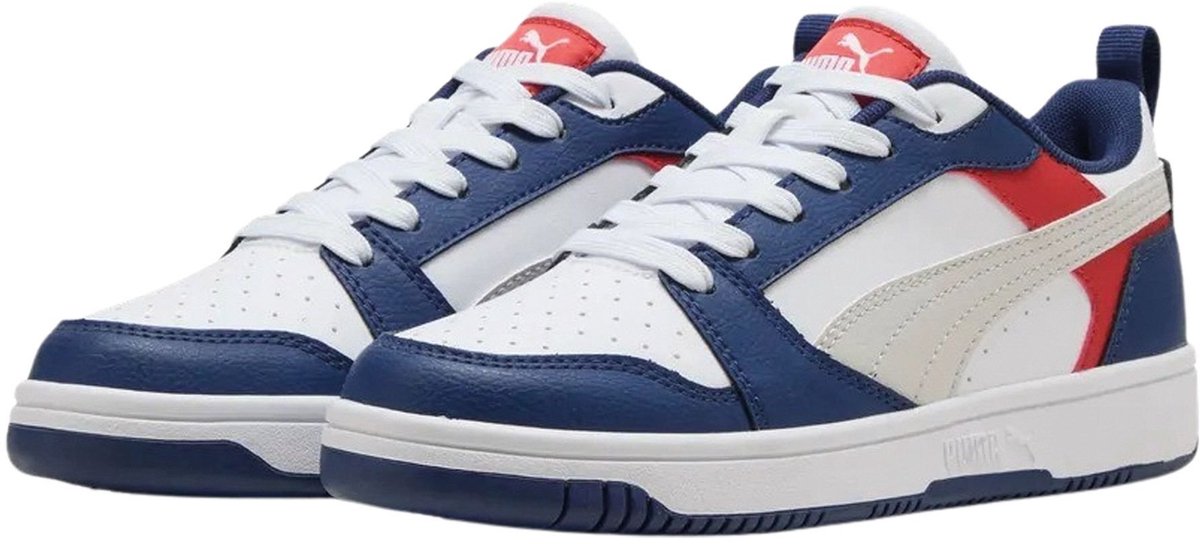 Puma Rebound V6 Lo Sneakers Junior Grijs