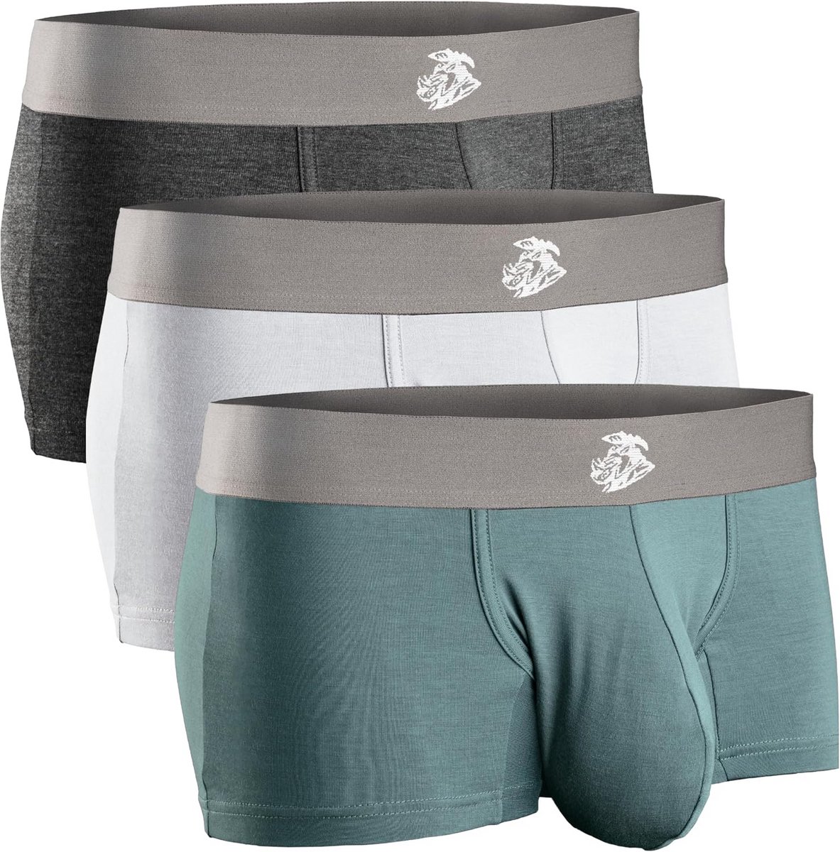 Set van 3 Boxerslips met Ruime Pouch voor Heren