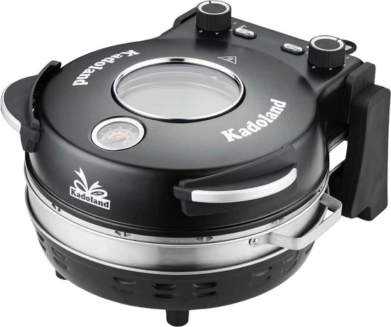 Kadoland - MZ-2312 - Multifunctionele Pizza Oven - Taşfırın - Uitneembare Pizzasteen en RVS pan — afbeelding 2